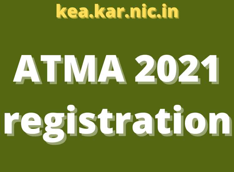 ATMA 2021 registration