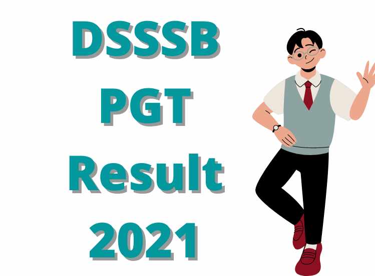 DSSSB PGT Result 2021