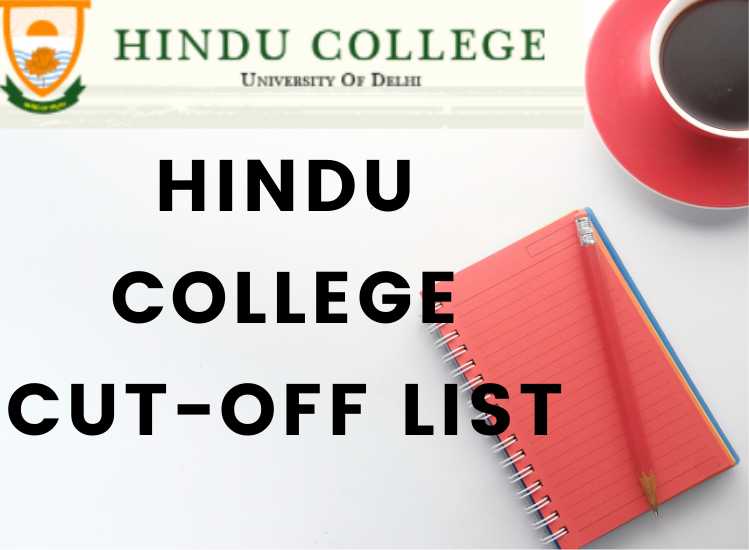 Hindu College's First and Second Cut-Off Marks