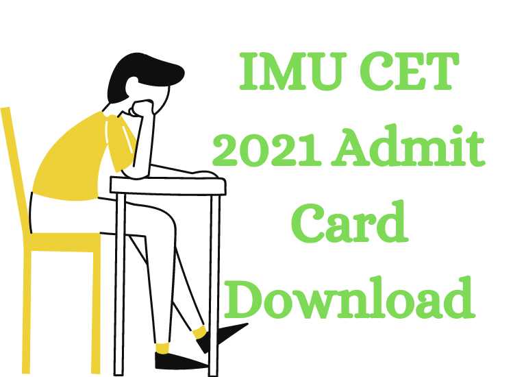 IMU CET 2021 Admit Card Download