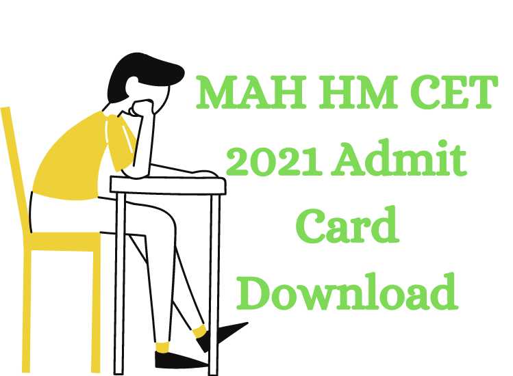 MAH HM CET 2021 Admit Card Download