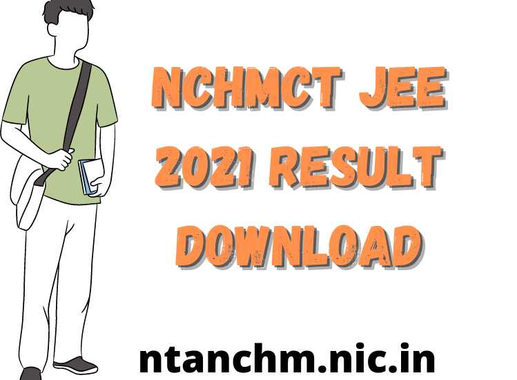 NCHMCT JEE 2021 Result Download