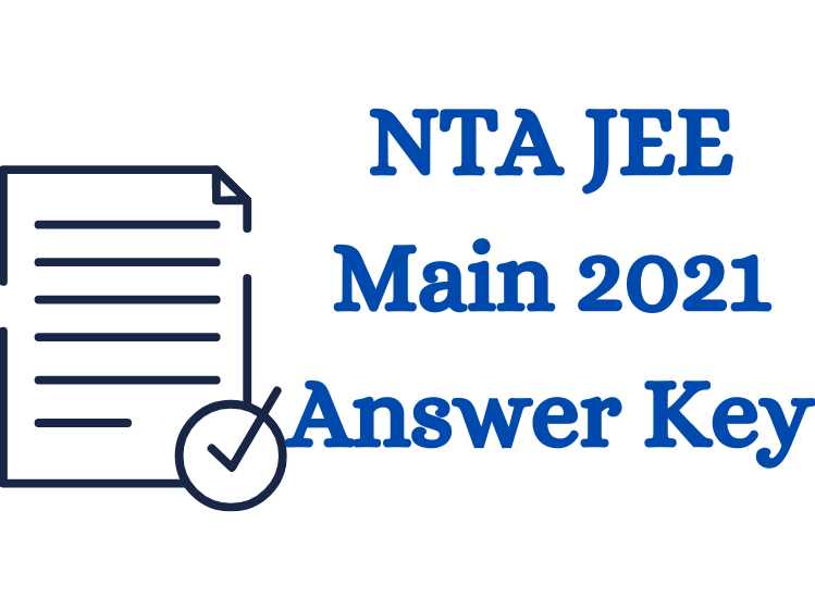 NTA JEE Main 2021 Answer Key