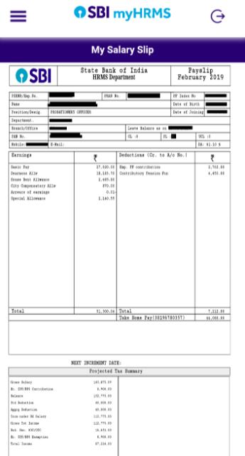 SBI PO In Hand Salary