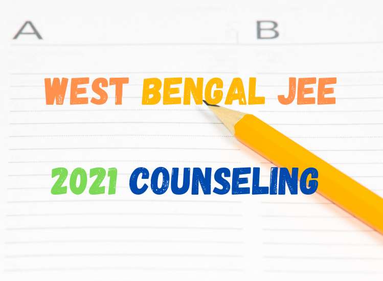 West Bengal JEE 2021 counselling