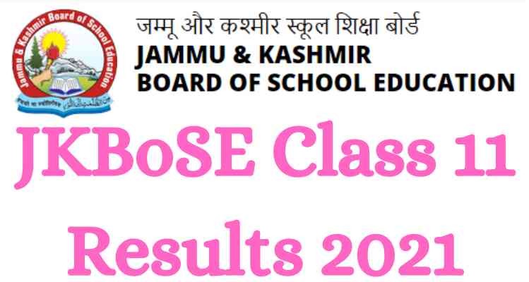 JKBoSE Class 11 Results 2021