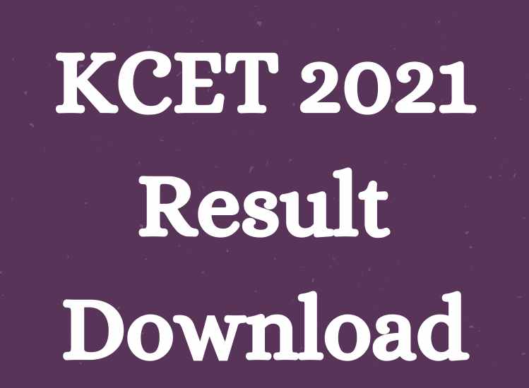 KCET 2021 Topper