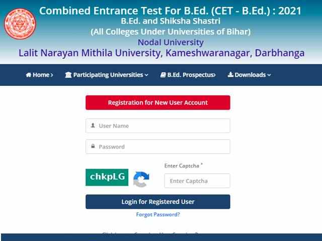 Bihar BEd CET Counselling 2021 Schedule