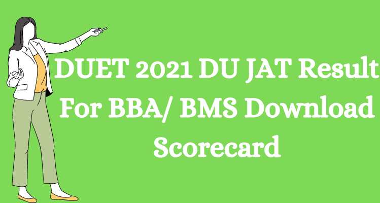 DU JAT Result For BBA BMS Scorecard Download