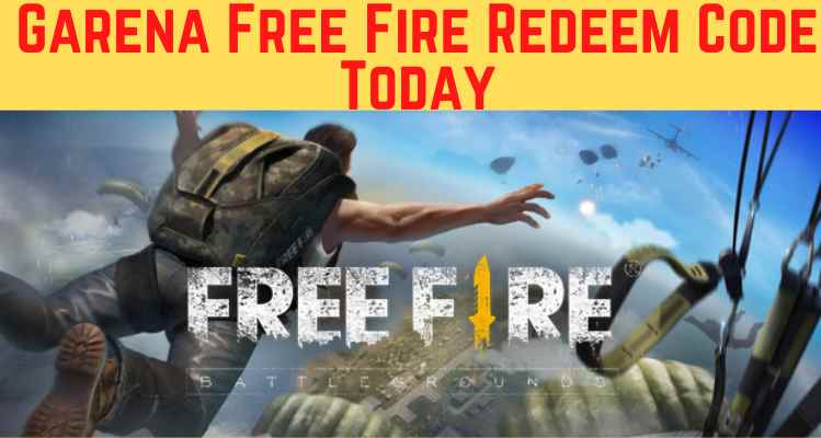 Garena Free Fire Redeem Code Today
