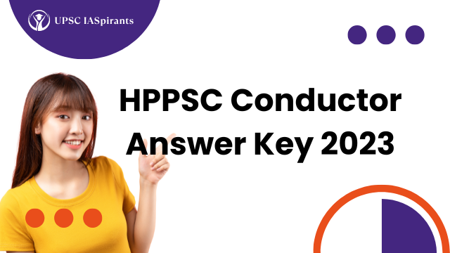 HPPSC Conductor Answer Key 2023