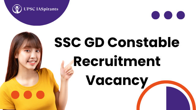 SSC GD Constable Recruitment