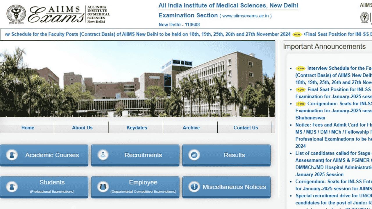 AIIMS INI CET 2025 Exam Tomorrow: Key Guidelines, Dress Code, and Prohibited Items