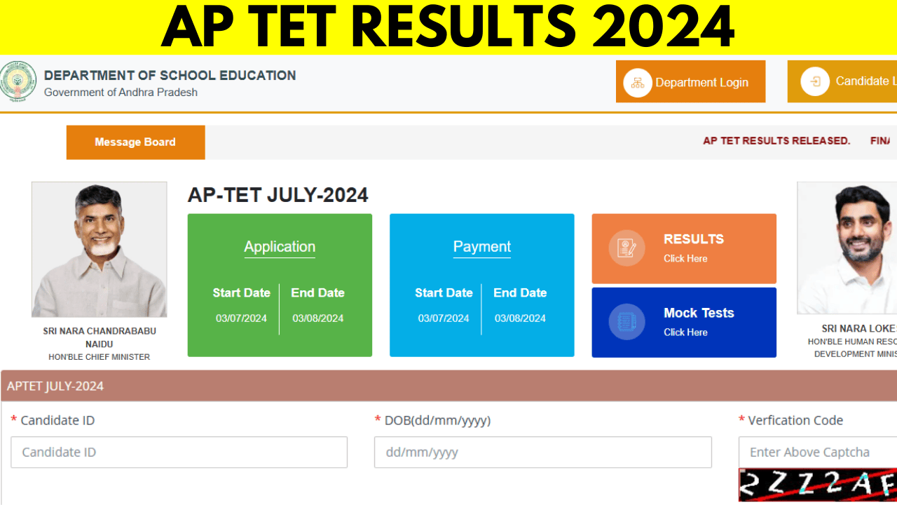 AP TET Results 2024 Declared