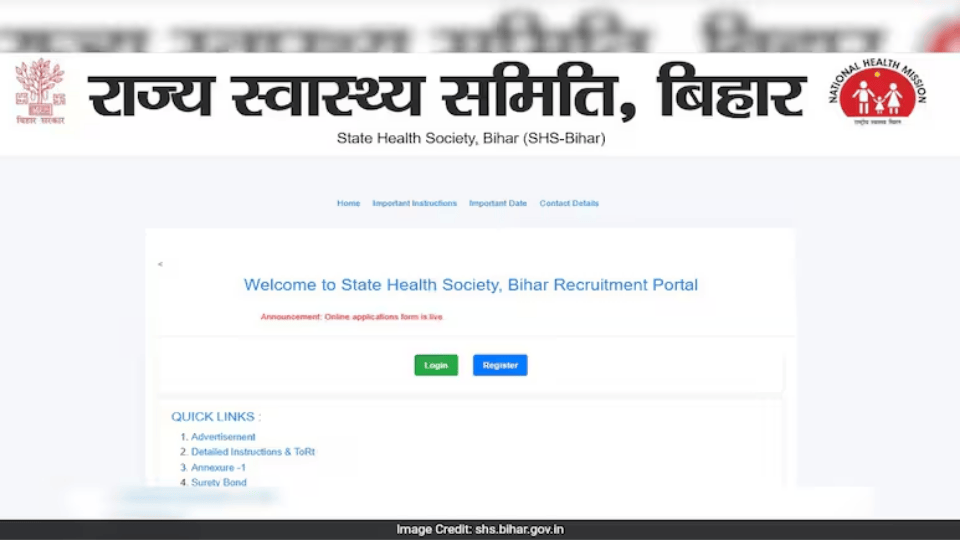 Bihar CHO Recruitment 2024