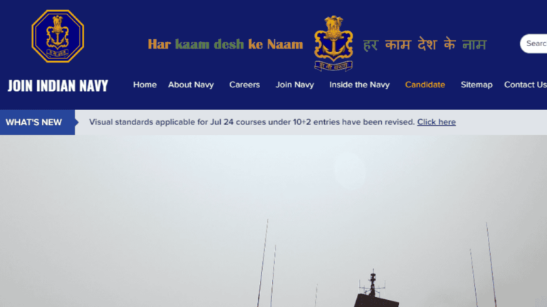Indian Navy Recruitment 2024