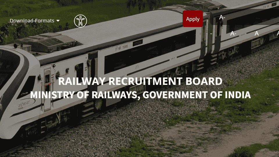 RRB ALP Admit Cards for November 28 Exam to Be Released Today