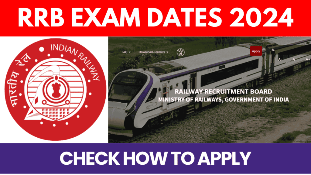 RRB Exam Dates 2024