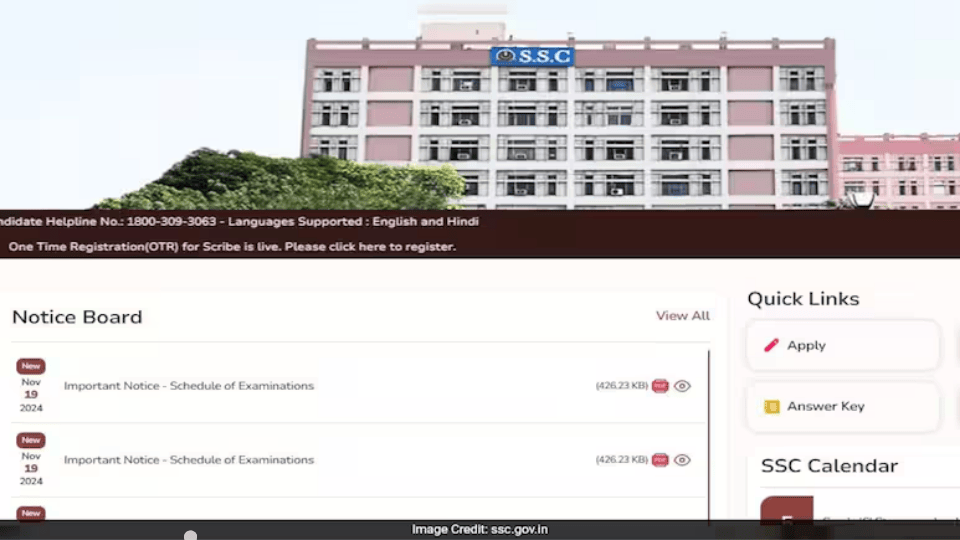 SSC CGL Tier-II Exam Dates 2024