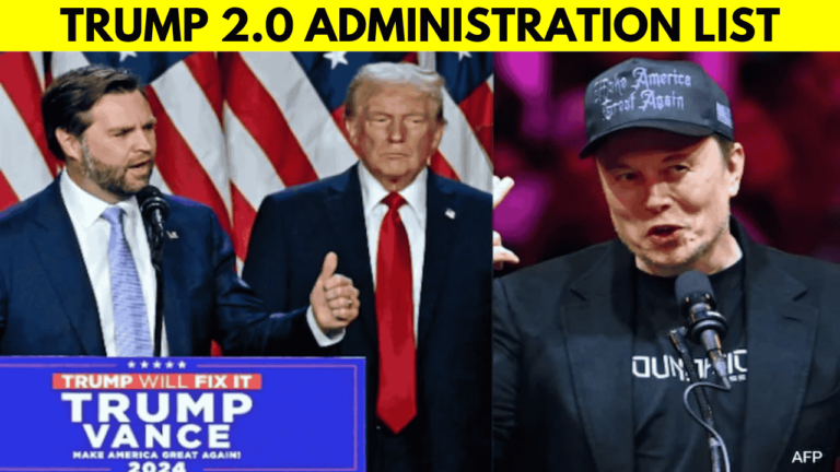 Trump 2.0 Administration List