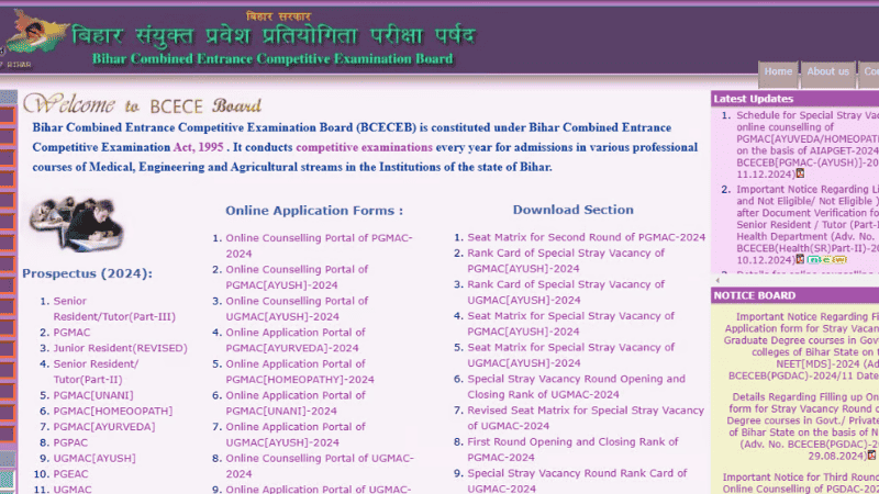 Bihar NEET PG Counselling 2024