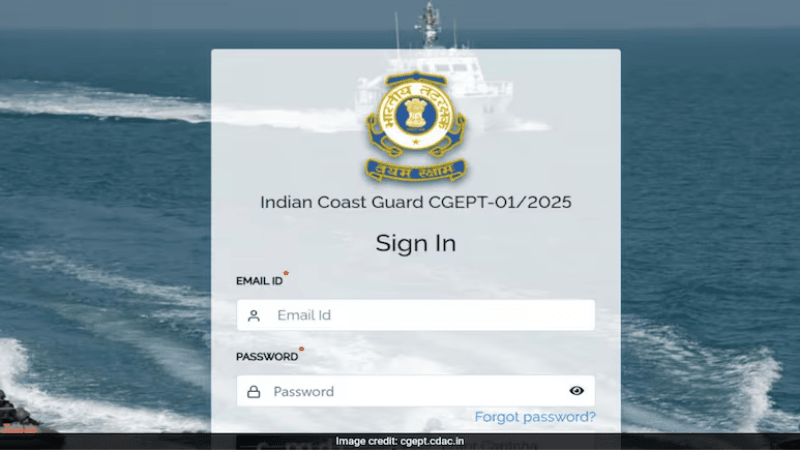 Indian Coast Guard CGEPT Result 2025