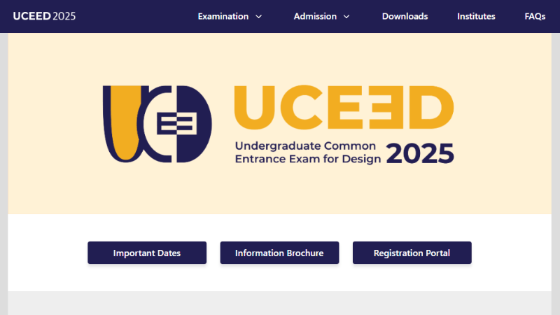 UCEED 2025 Design Entrance Exam Admit Card