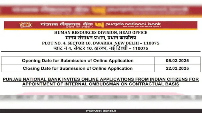 PNB Recruitment 2025