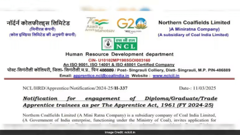 NCL Apprentice Recruitment 2025