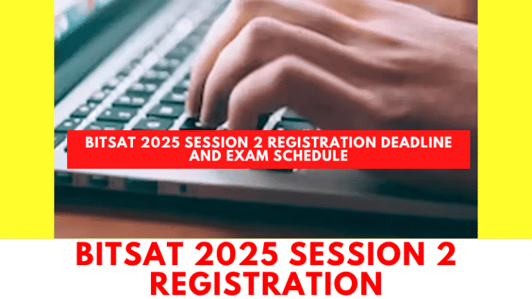 Students applying for BITSAT 2025 Session 2 exam online before the June 10 registration deadline