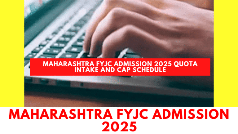 Students checking Maharashtra FYJC Admission 2025 quota admission details and CAP seat allocation updates