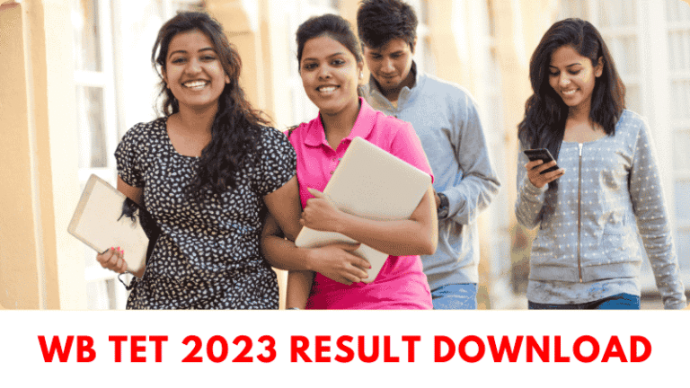 Candidate downloading WB TET 2023 result scorecard on wbbpe.wb.gov.in with eligibility details.