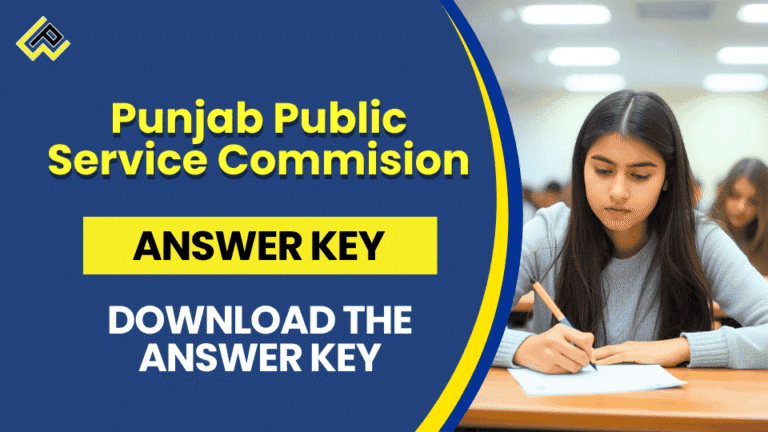 Infographic on Punjab PCS Prelims 2025 answer key release November 29 objection window to December 12 Rs 200 fee 100 MCQs GS paper four-step download/challenge ppsc.gov.in for PCS aspirants.